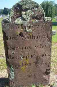 Nathaniel STEVENS - Grave