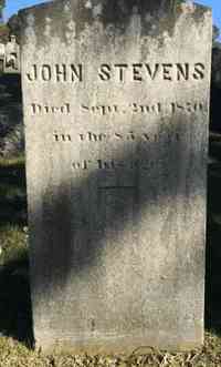 John STEVENS - Grave