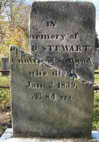 David STEWARD (STEWART) - Grave
