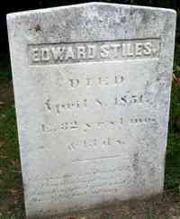 Edward STILES - Grave