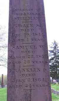 Franklin O. STILLMAN - Grave