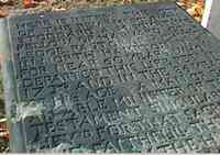 Solomon STODDARD - Grave Inscription: Here is intered Rev. Mr. Solomon Stoddard AM Sometime fellow of Harvard College, Pastor of ye Church in Northampton, N.E. f