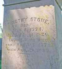 Timothy STONE - Grave