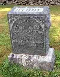 William G. STONE - Grave