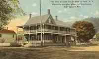 Stony Creek, New York, USA - Stony Creek, New York, USA - The Stony Creek Inn at Stony Creek, N.Y. Favorite stopping place for Sportsmen, Adirondack Mts.