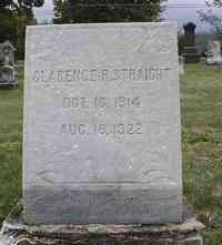 Clarence R "Clark" STRAIGHT - Grave