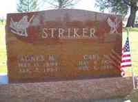 Carl Mathias STRIKER - Grave