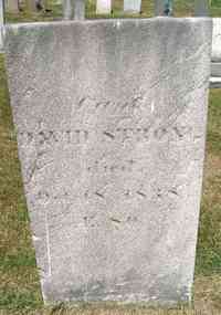David STRONG - Grave