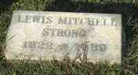 Lewis Mitchell STRONG - Grave
