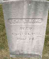 Levi STRONG - Grave