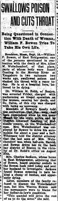 Alice Mildred ORCUTT - Date: September 17, 1923 Location: Georgia Paper: Augusta Chronicle