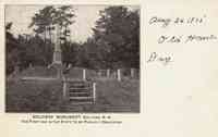 Sullivan, New Hampshire, USA - Sullivan, New Hampshire, USA - Soldiers Monument, Sullivan, N.H., 1905 The First One in the State to be Publicly Dedicated.