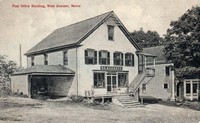 Sumner, Maine, USA - Sumner, Maine, USA - Post Office Building, West Sumner, Maine