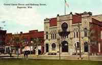 Superior, Wisconsin, USA - Superior, Wisconsin, USA - Grand Opera House and Belknap Street, Superior, Wis.