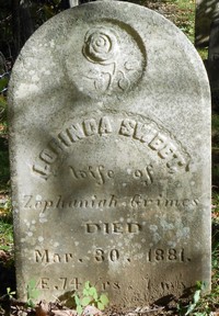Lorinda SWEET - Grave