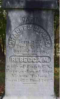 Rebecca Mason TABER - Grave