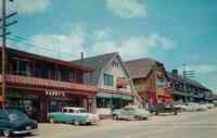 Tahoe City, California, USA - Street view of Tahoe City, 1950s