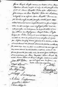 Marie-Josephte TALON dite LESPERANCE - 1815 marriage (part 2)