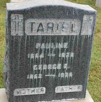George Edward Peter TARIEL (TARIO) - Grave