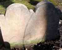 Wait CLAPP - Grave Inscription: Here lyes ye body of Mrs. Wait, wife of Liuet. John Taylor, who died Jany 29th 1721, aged 51 years.