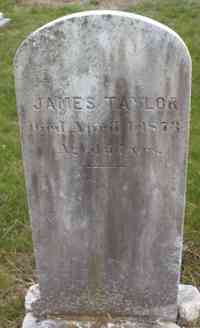 James TAYLOR - Grave