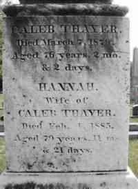 Caleb THAYER - Grave