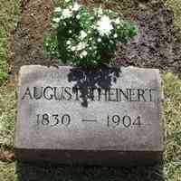 August Karl THEUNERT (THEINERT) - The grave was sinking. We raised it, put it back in its proper place and planted flowers... (09/23/2010)