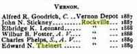 Wilhelm August Erdman THEINERT - Member Board of Education, Rockville, CT - term expiring 1889 Title Report of the Board of Education of the State of Connecticut to the Governor: t
