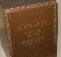 Paul Max SCHWARZE - 