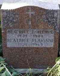 Beatrice Imelda ALENCE - Thanks to JP Rayder Section: St. Michaels Range 51 Grave 307