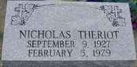 Nicolas Sr. THERIOT - Grave