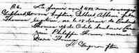 Gilbert Albani THOMAS - 1 April 1892 Baptism St-Isidore