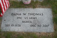 Dana Winslow THOMAS - Grave