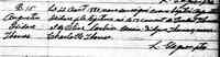 Augustin Isidore THOMAS - 22 August 1880 Baptism St-Isidore