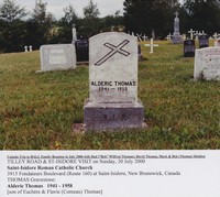 Alderic THOMAS - Grave