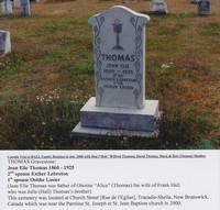 Jean THOMAS - Grave