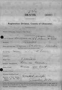 Anonyme THOMAS - 1914 death