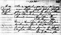 Joseph Zabulin THOMAS - 3 September 1890 Baptism St-Isidore Marriage also noted here