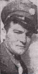 Joseph Lazare (Mike) THOMAS - 1943 photo from newspaper (unknown) Thanks to Deb Thomas Sheldon
