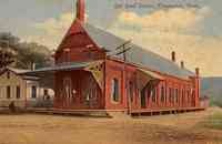 Thomaston, Connecticut, USA - Rail Road Station, 1911