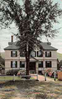 Thomaston, Connecticut, USA - School Building, 1907
