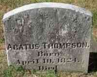 Aratus THOMPSON - Grave