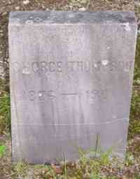 George THOMPSON - Grave