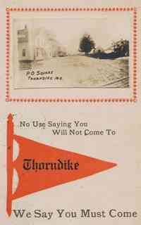 Thorndike, Maine, USA - Thorndike, Maine, USA - Post Office Square