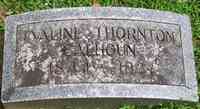 Evaline A THORNTON - Grave
