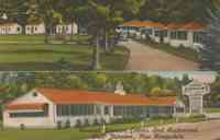 Thornton, New Hampshire, USA - Howard Johnson Cabins and Restaurant, West Thornton, New Hampshire