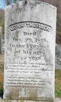 John THURBER - Grave