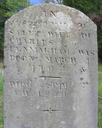 Sarah "Sally" TINDALL - Grave