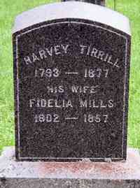 Harvey TIRRILL - Grave