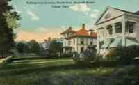 Toledo, Ohio, USA - Collingwood Avenue, North from Bancroft Street, Toledo, Ohio.